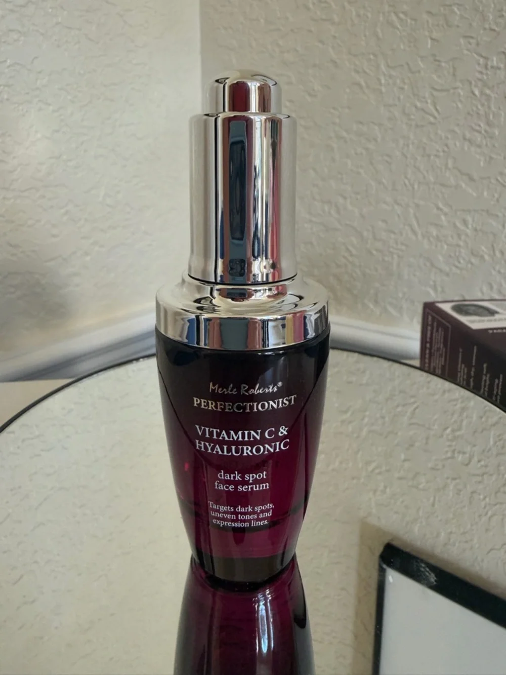 Merle Roberts Perfectionist Vitamin C & Hyaluronic Dark Spot Face Serum NIB